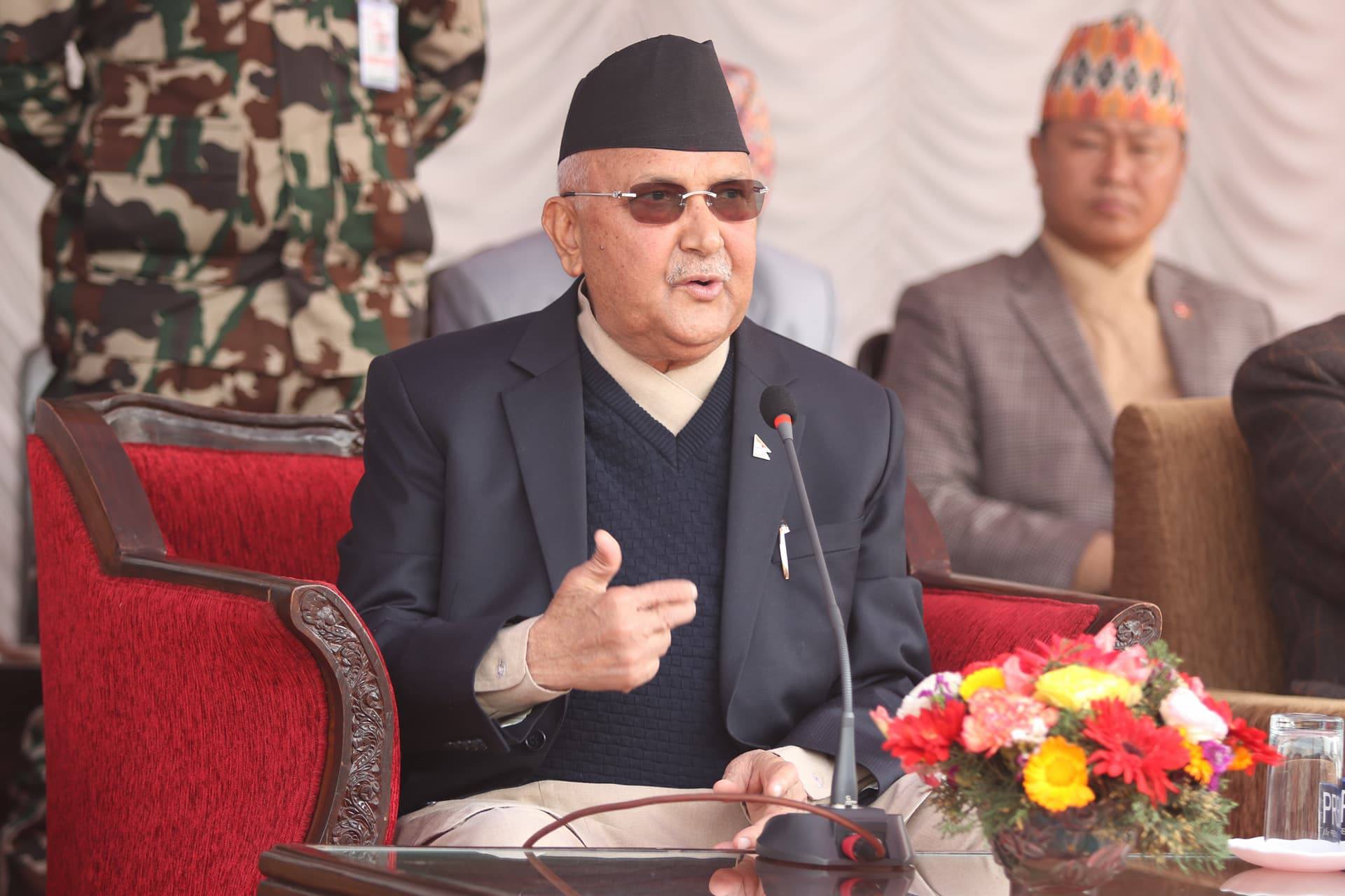 'लगानी सम्मेलन’ भाँड्ने तत्व सक्रिय भइरहेको छ, सचेत बनौं : प्रम ओली