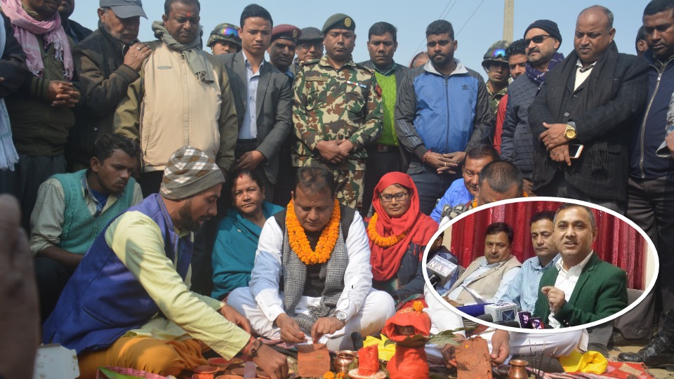 वीरगंजको वीपी उद्यानमा शहीद पार्क शिलान्यासप्रति कांग्रेसको गम्भीर आपत्ति, तत्काल सच्चिन आग्रह