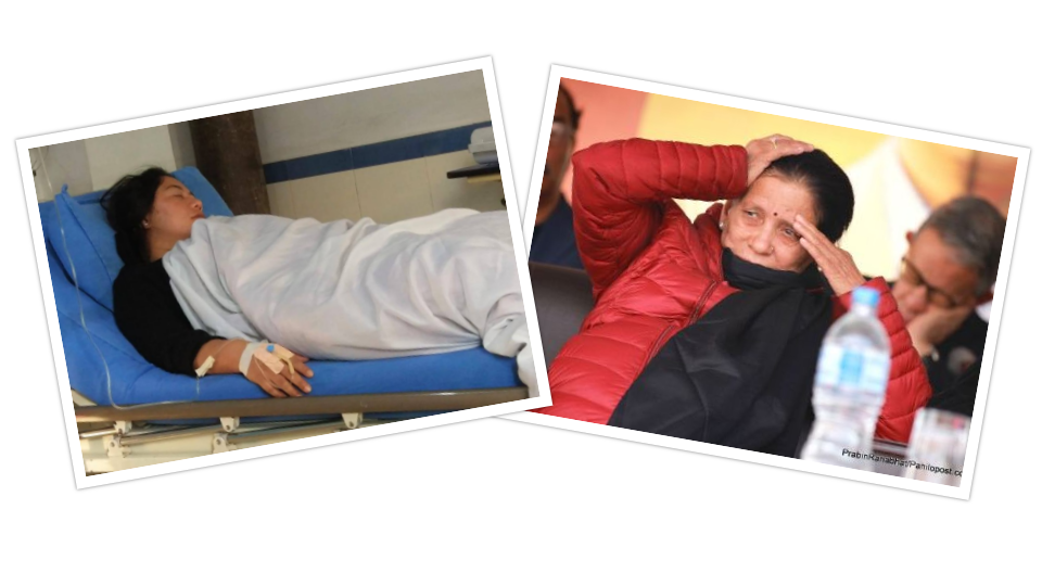 प्रचण्ड दम्पतिसहित बुहारी पनि बिरामी, भएको के हो?
