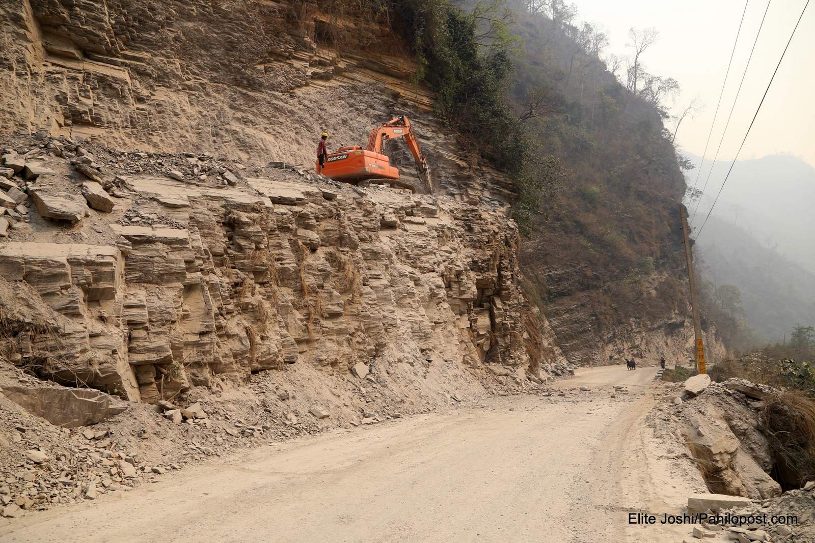 नारायणगढ–मुग्लिन सडकको २१ प्रतिशत काम सकियो, समयमै सकिने निर्माण कम्पनीको दाबी