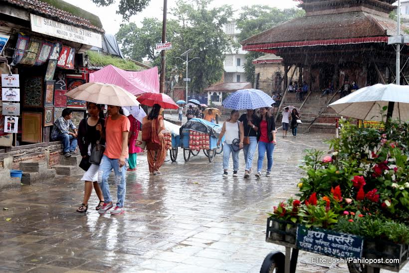 पश्चिमी वायूसँगै प्रि-मनसुन सक्रिय, अझै तीन दिन पानी पर्ने