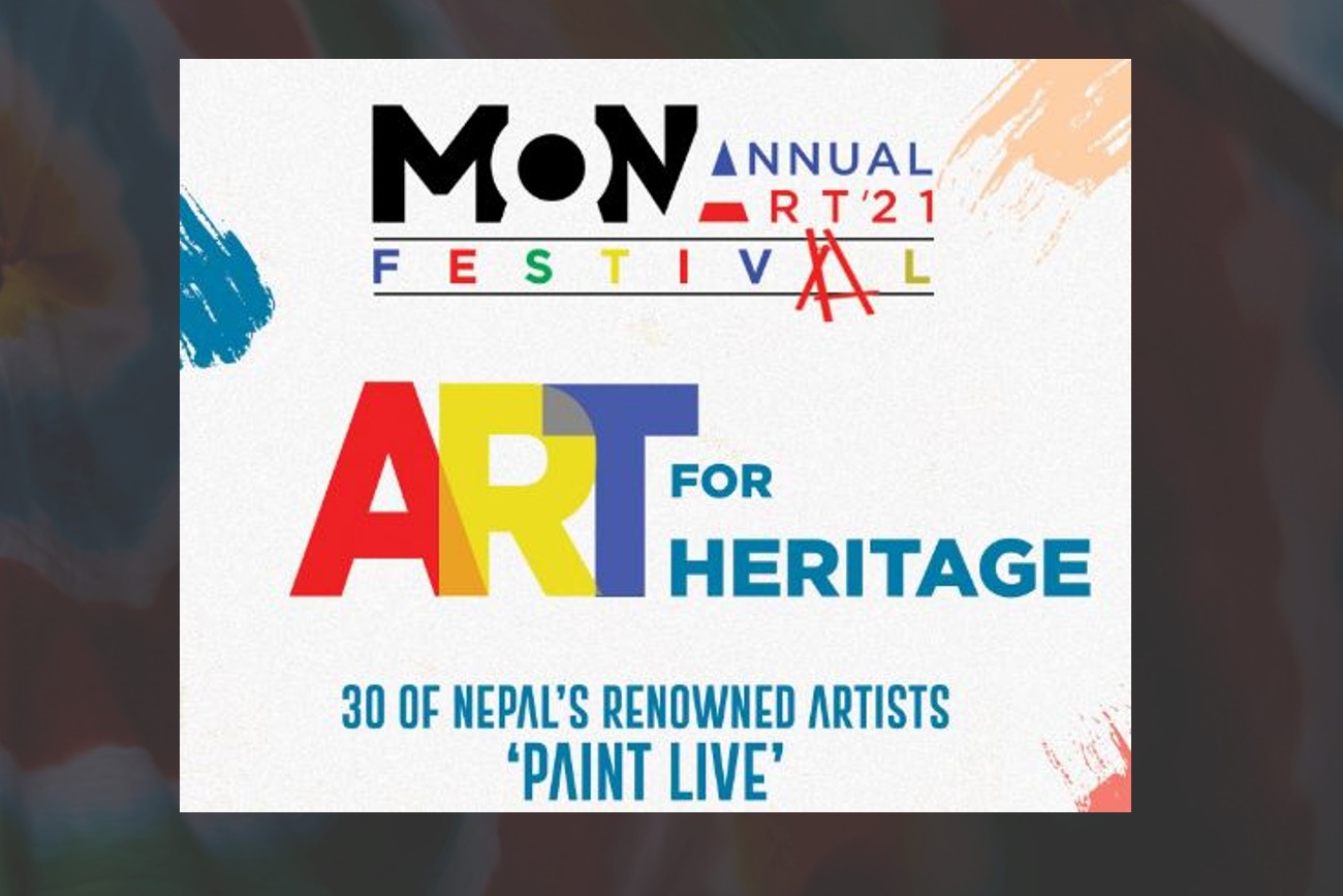 ठमेलको ‘मोना’मा ३३ नेपाली कलाकारले लाइभ पेन्टिङ गर्दै