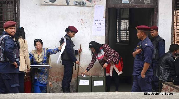 आरआरमा स्ववियु चुनाव : कडा सुरक्षा निगरानीका बीच ६ बुथमा ८४५ मत खस्यो 