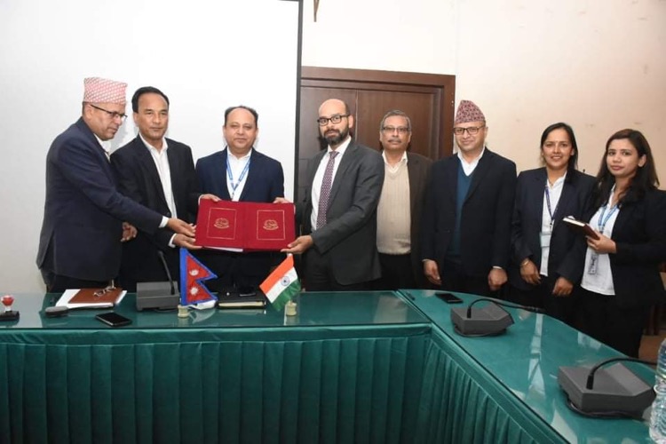 बुटवलस्थित नहरपुर माध्यमिक विद्यालयको नयाँ भवन निर्माणका लागि भारतद्वारा ४ करोड सहयोग