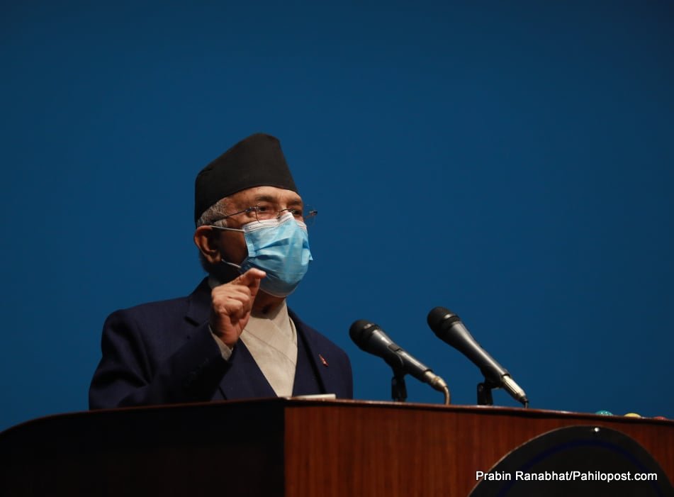 प्रधानमन्त्री ओलीद्वारा विश्वासको मतको लागि प्रस्ताव प्रस्तुत