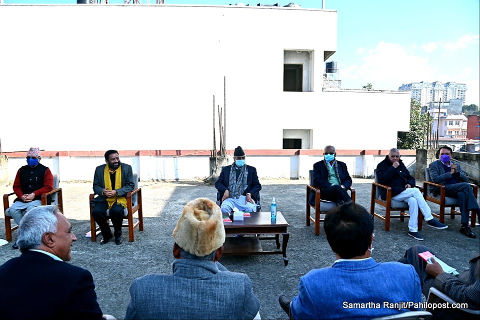कांग्रेस केन्द्रीय समिति बैठक सुरु, गएनन् पौडेल र सिंह