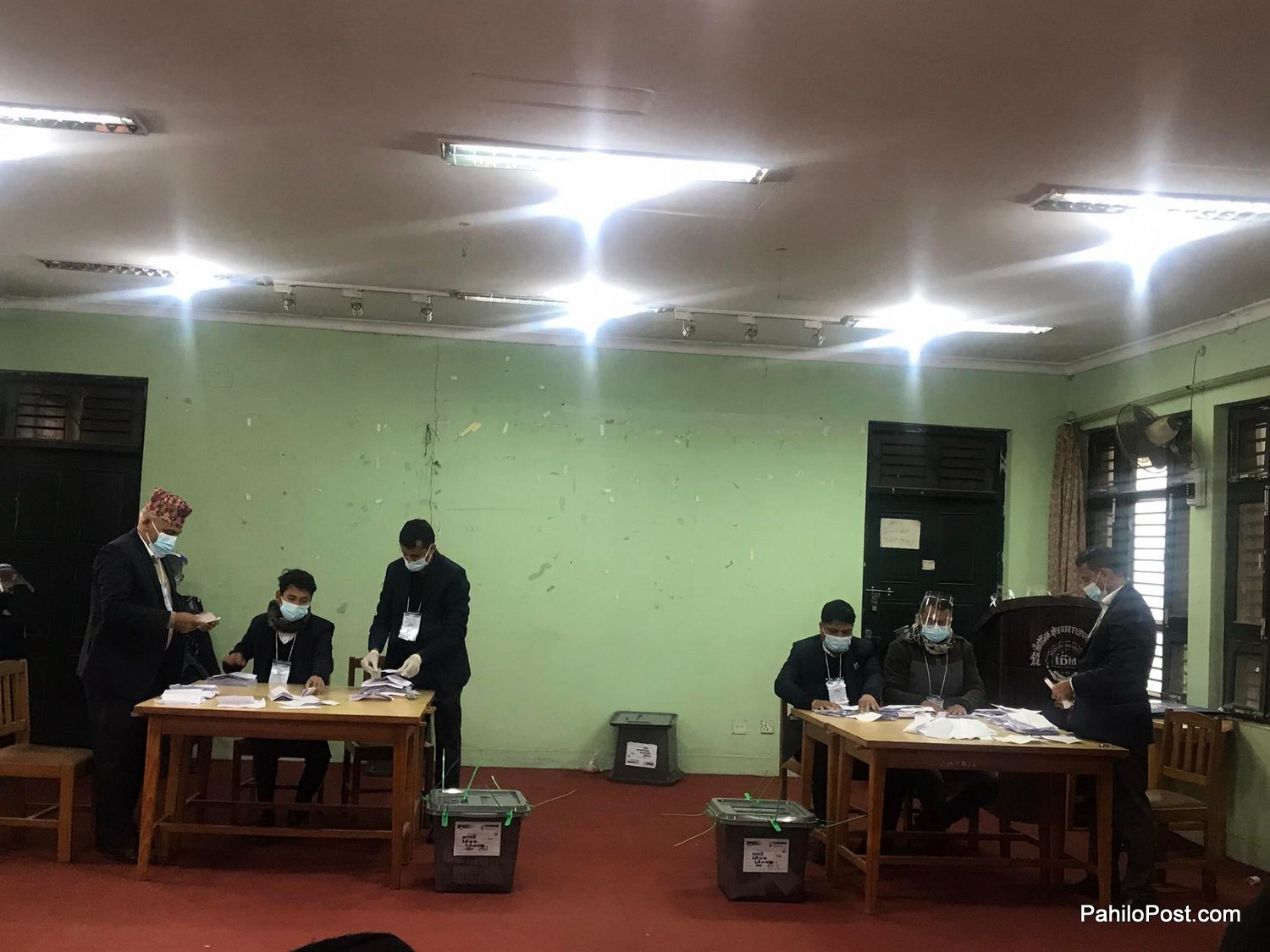 मतदान सकिएको एक घन्टा नबित्दै वाग्मतीमा सुरु भयो मतगणना