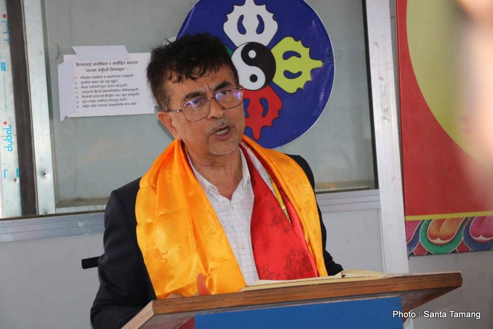 गुम्बा र घेवामा भन्दा शिक्षामा जोड दिन तामाङहरुलाई मुख्यमन्त्री पाण्डेको सुझाव : हामी खानमात्र जान्दछौं