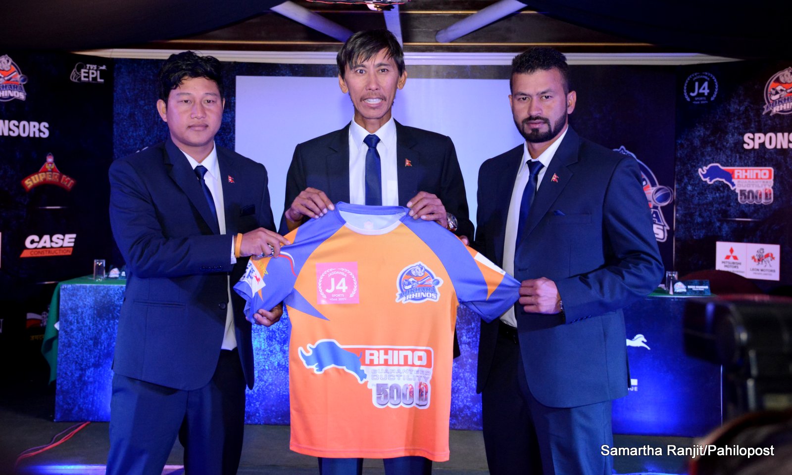 पोखरा राइनोजको अफिसियल जर्सी सार्वजनिक, कप्तानमा शक्ति गौचन