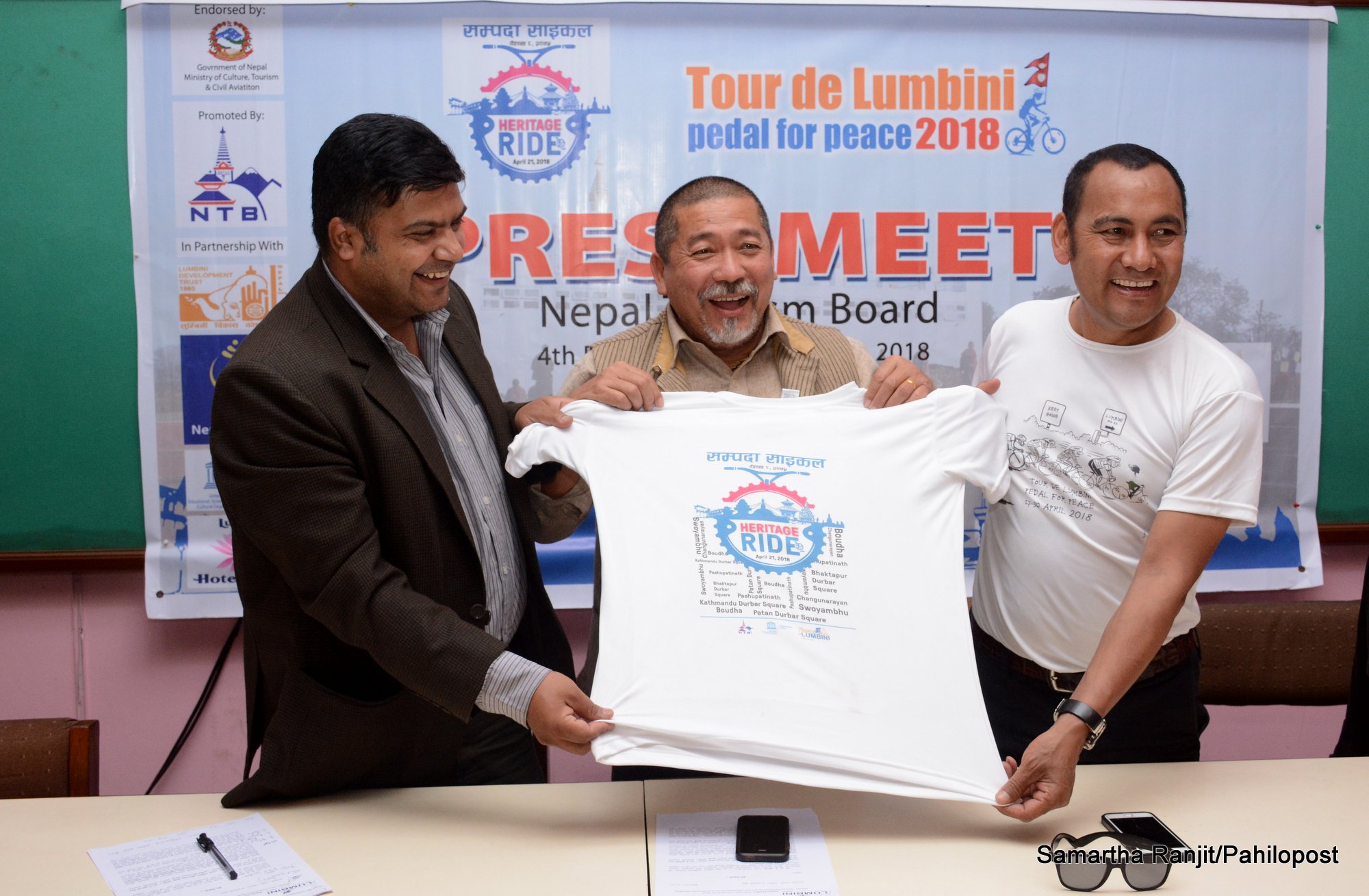 पिस सेलेब्रेसनका लागि 'टुर डे लुम्बिनी' साइकल र्‍याली