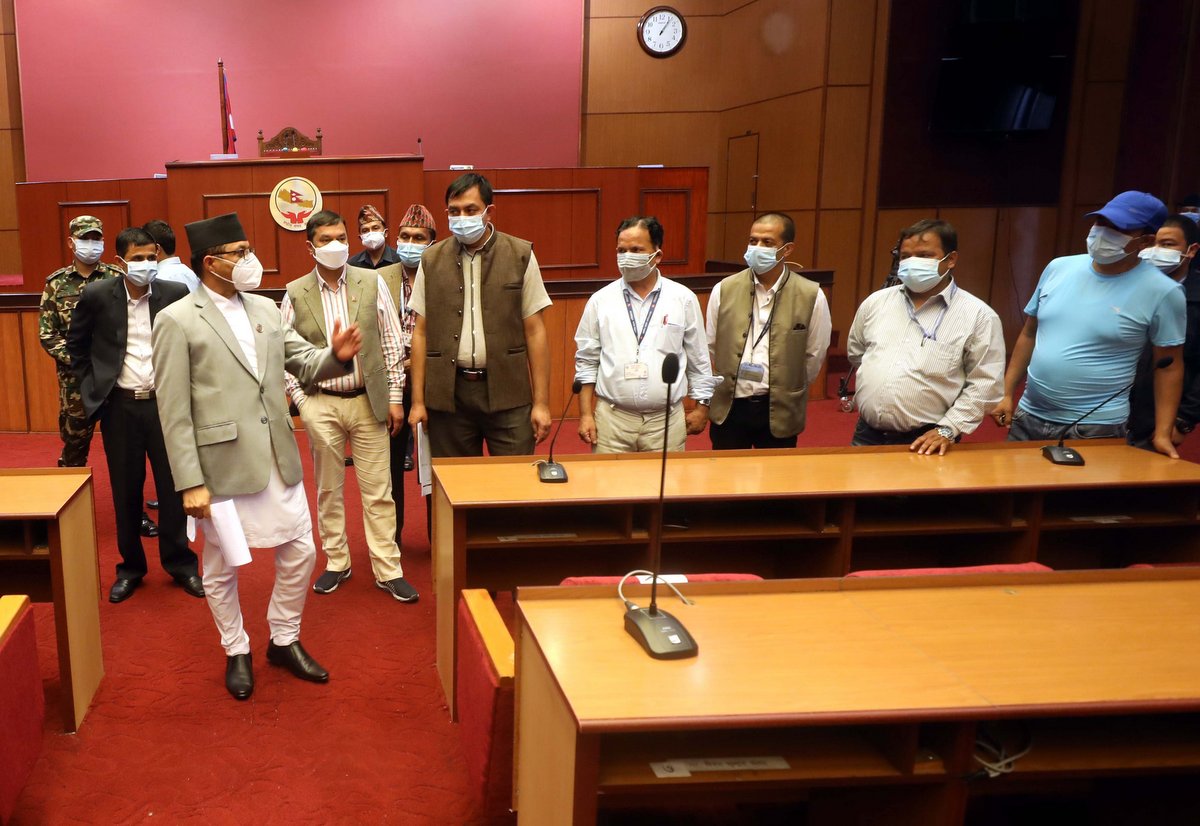 राष्ट्रियसभा बैठकका लागि आवश्यक तयारी गर्न तिमल्सिनाको निर्देशन