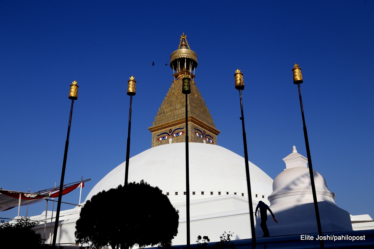 पुनर्निर्माण सकिएको बौद्धनाथ चैत्यमा प्राण प्रतिष्ठा गरिने, ३ गतेदेखि विशेष पूजा