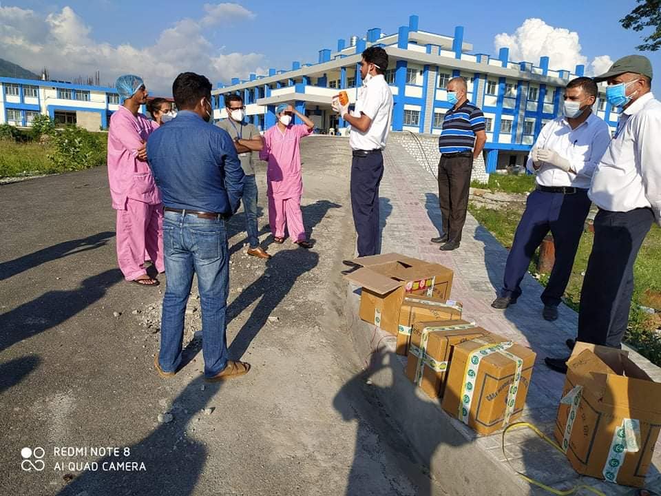 कर्णाली प्रदेशले कोरोना संक्रमितलाई बाड्यो जडिबुटी