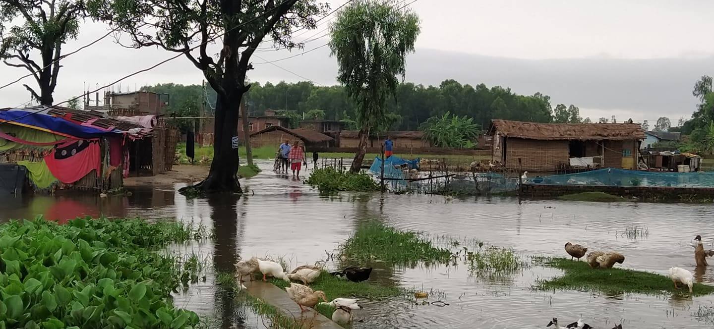 डुबानमा पर्दै जनकपुरका अधिकांश गाउँ