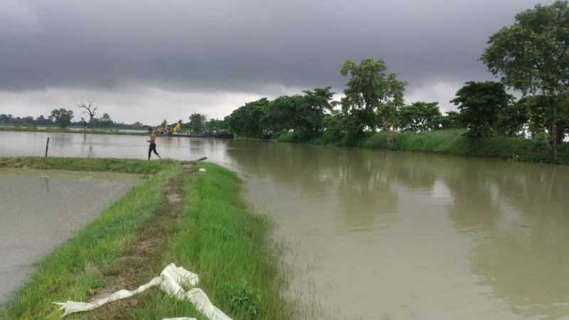 पर्सामा बाढीले करिब १५ सय हेक्टरको धानबाली डुबायो, उखु र तरकारीजन्य बालीमा पनि क्षति