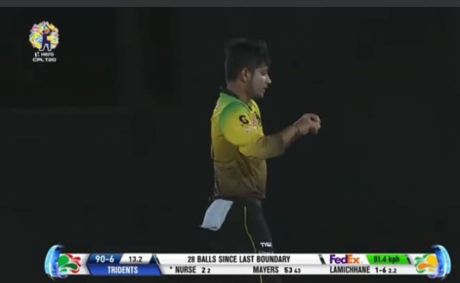 फितलो ब्याटिङ गरेको जमैका पराजित, सन्दीपले लिए २ विकेट