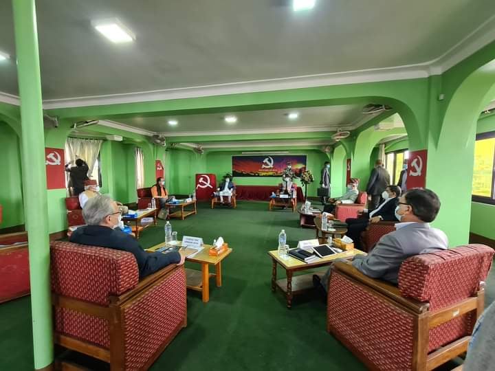 नेकपाको सचिवालय बैठकमा चार एजेन्डा तय, मन्त्रिपरिषद् पुनर्गठनबारे छलफल