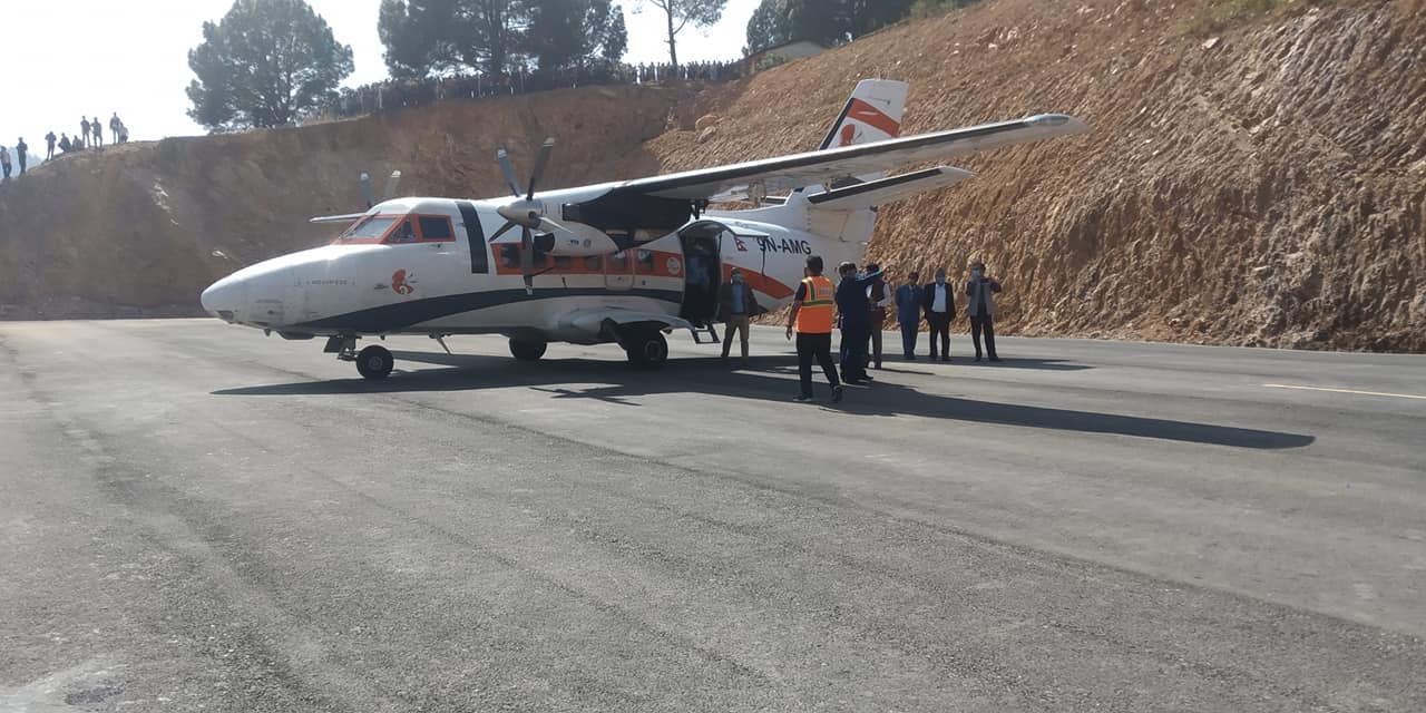 सुदूरपश्चिमका तीन पहाडी जिल्ला हवाई मार्गमा जोडिँदै, तीन विमानस्थलको उद्घाटन