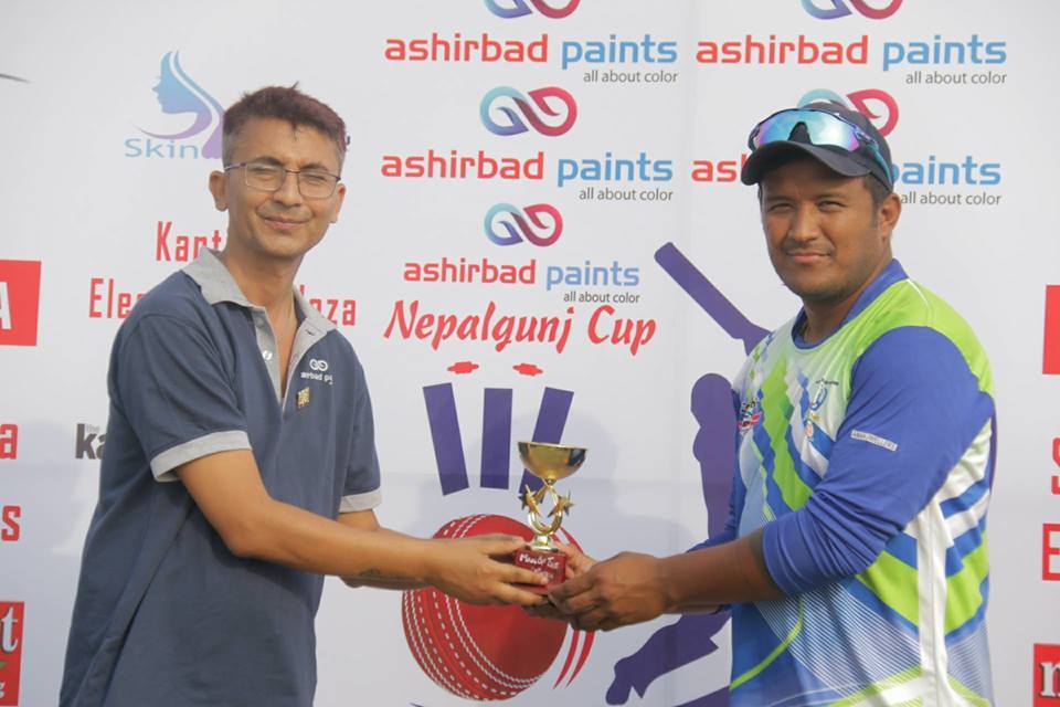 नेपालगन्ज कप क्रिकेट : बाँके ब्लास्टर्सको विजयी सुरुवात