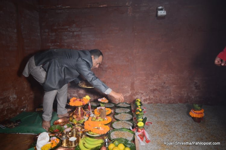 यसरी हनुमान ढोकामा राखियो जमरा, दशैंको आज पहिलो दिन