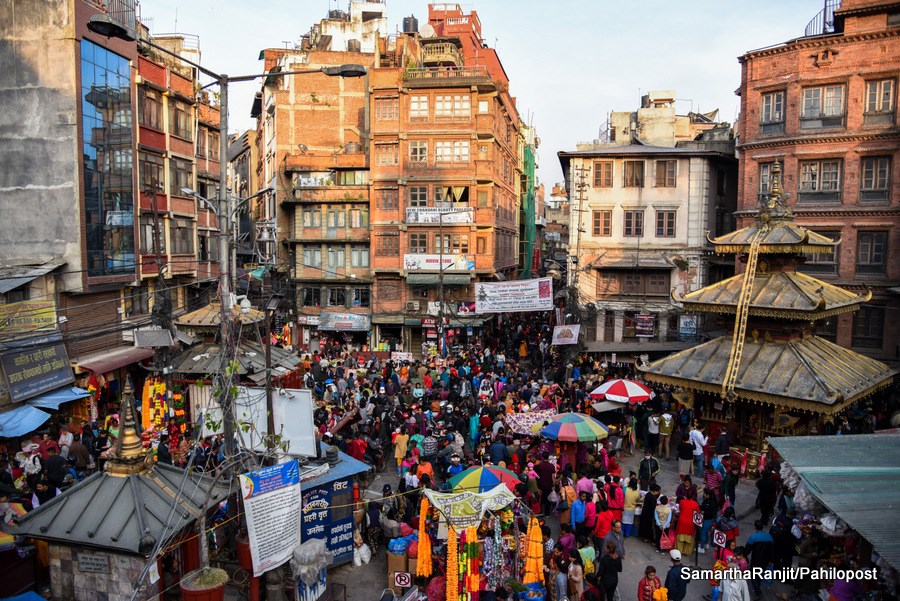 काठमाडौंको त्यो कोर बस्ती जहाँ एकादशीको दिनमात्रै लगाइन्छ टीका