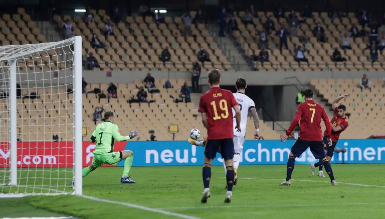 जर्मनीको पोस्टमा स्पेनको आधा दर्जन गोल, टोरेसको ह्याट्रिक