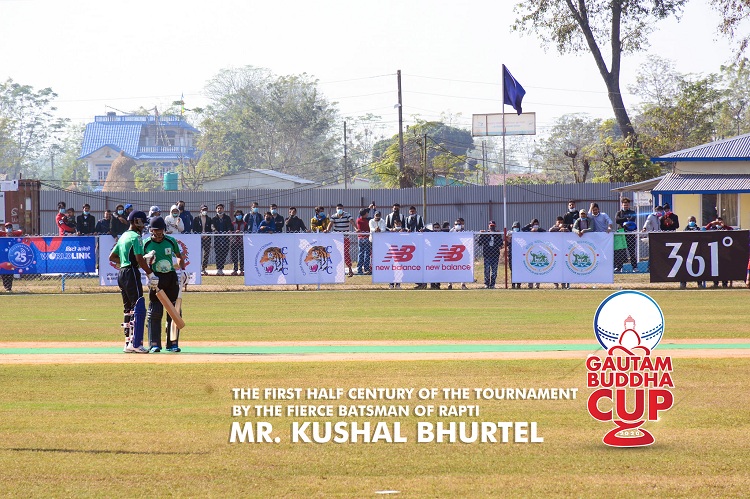 नारायणीमाथि राप्तीको जित, कुशलको अर्धशतक