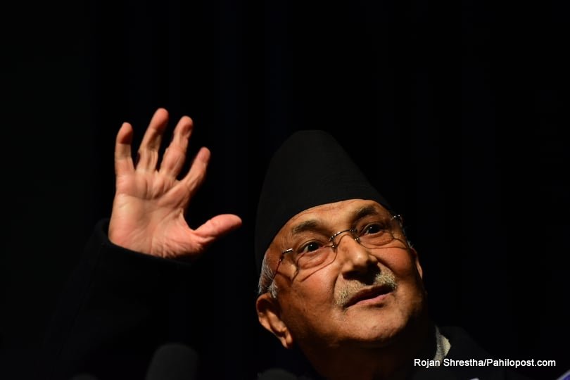 पार्टी के वरमझियाको पेडा पसल हो? असली हामी नक्कली तिमी भन्ने? : ‌ओली