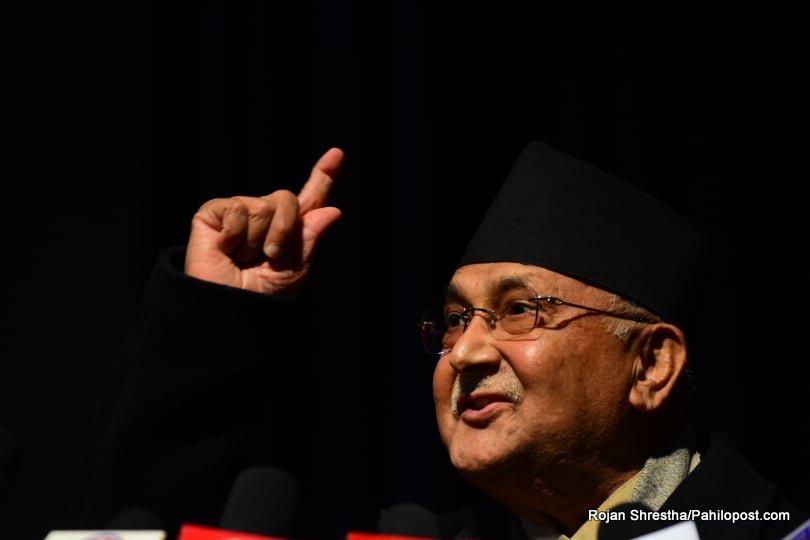 देउवा सरकारले देश बर्बाद पार्ने भन्दै ओलीले भने : आफैँ कुहिएर झर्छ, देशमा लगानी सम्भव छैन