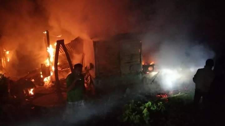 दमकको भुटानी शरणार्थी क्याम्पमा आगलागी, एक जनाको मृत्यु