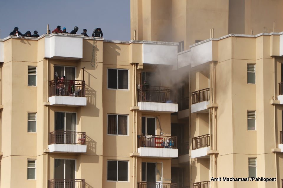 रवि भवनस्थित सोल्टी सिटी अपार्टमेन्टमा आगलागी