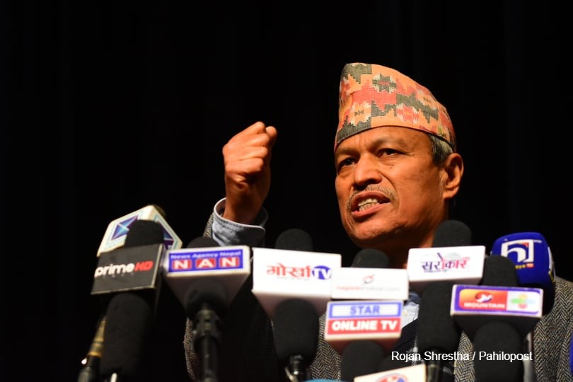 ‘लुम्बिनीमा शंकर पोखरेलले राजनीतिलाई निर्वस्त्र पारे, ओलीको छत्रछायामा अर्को पदलोलुप चर्तिकला’ : भीम रावल