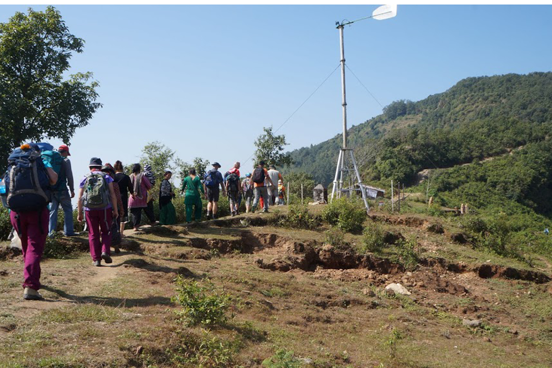 धादिङमा खुल्यो नयाँ पर्यटकीय पदमार्ग 'हिमालयन स्काइ ट्रेल'