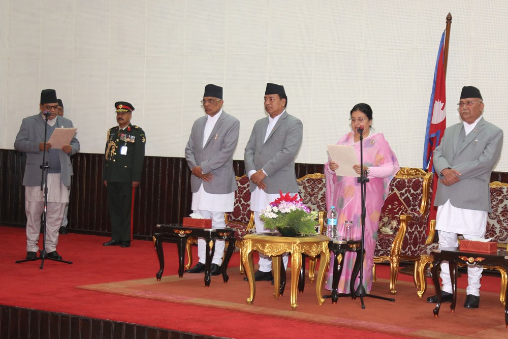 सभामुख महराले लिए पद तथा गोपनीयताको सपथ