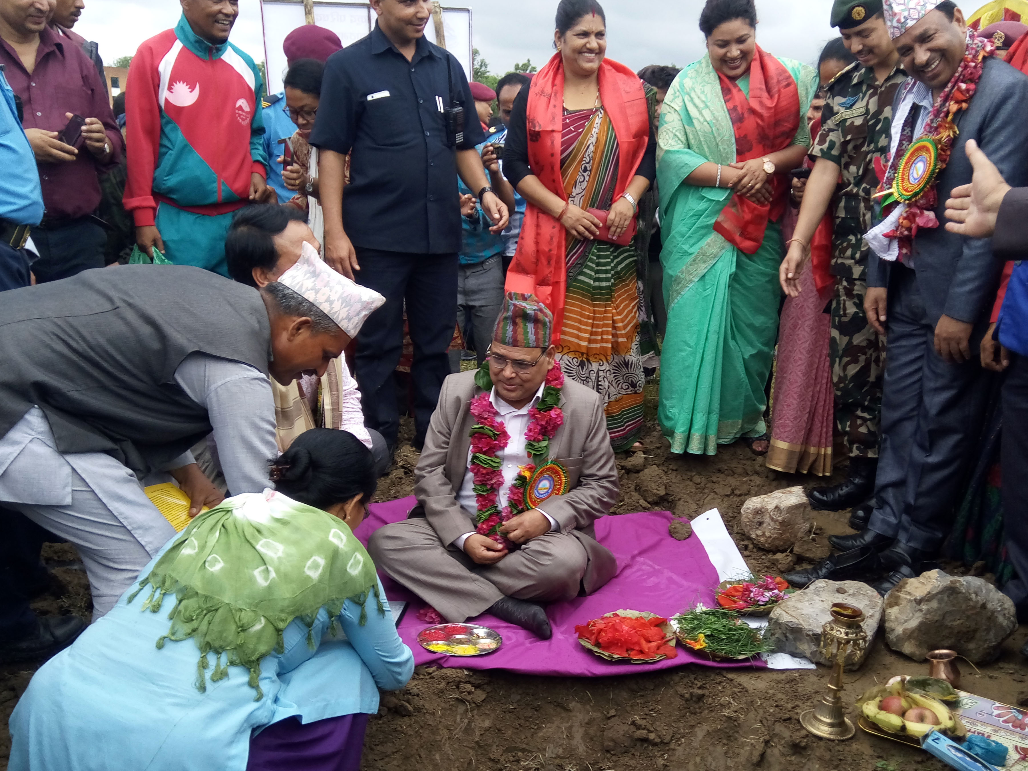 दाङमा बन्ने भयो २४ करोड २४ लाखको लागतमा रंगशाला