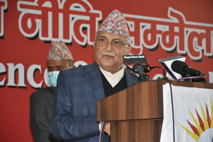 एमालेले हरेक क्षेत्रको विकासमा लिएको नीति सही छः ओली