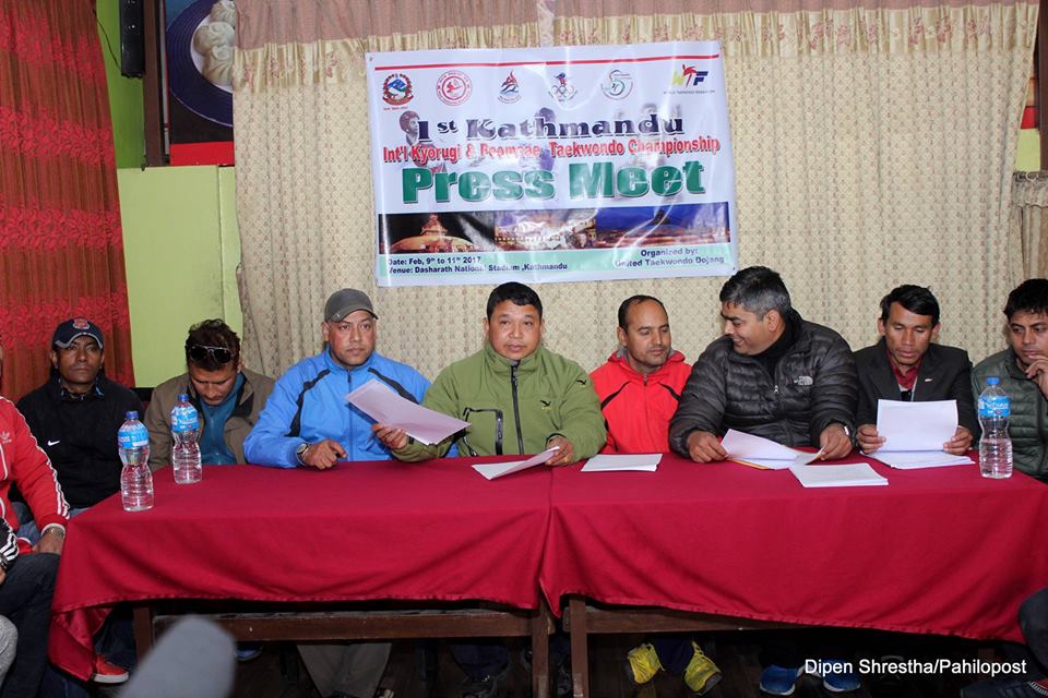 काठमाडौं इन्टरनेशनल गेरुगे एण्ड पुम्से तेक्वान्दो च्याम्पियनसिप माघ २७ देखि, ८ देशका खेलाडीले खेल्ने