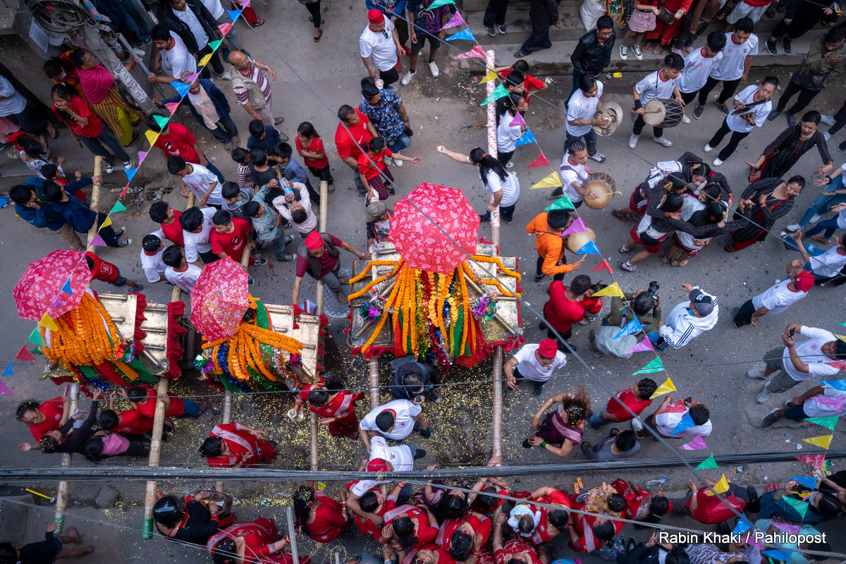 नक्सालमा पाहाँ च:ह्रेको रौनक : आज नक्साल भगवतीलाई पशुपति लगिने