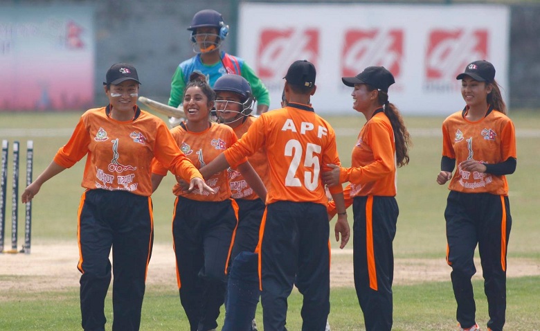 सुदूरपश्चिमलाई हराउँदै एपीएफको लगातार दोस्रो जित, ज्योति पाण्डेको अर्धशतक