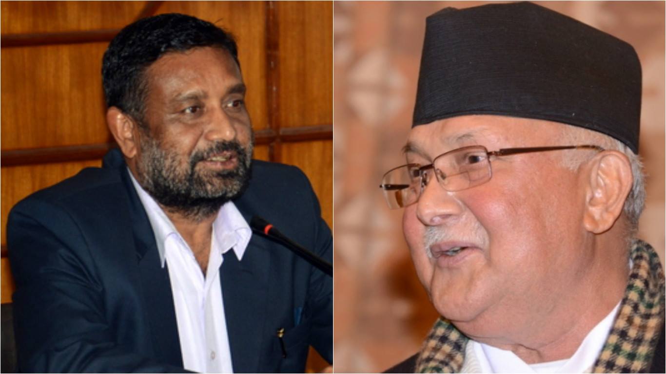 ​ओली निधि वार्ता, ओलीले सोधे – 'लेखेट्ने' शब्द प्रयोग गर्नु भएको हो?