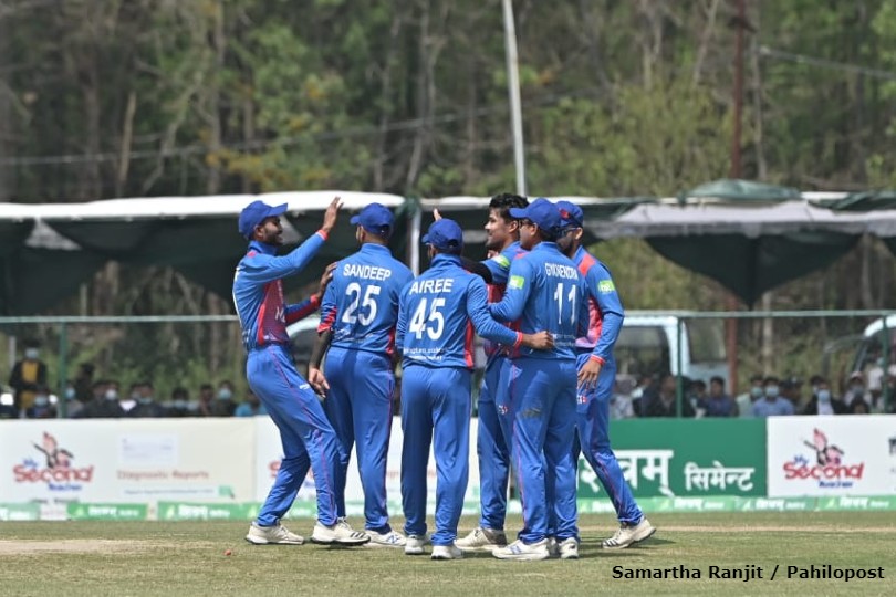 १ सय ३ रनमै समेटियो नेपाल, यूएईसँग फेरि पराजित