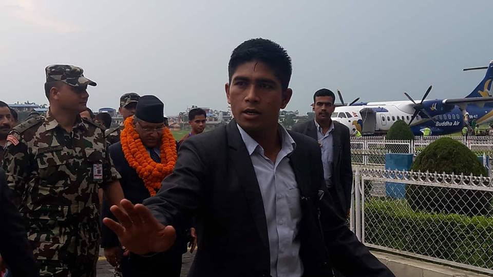 भोट हाल्न एक दिन अघि नै पुगे प्रम प्रचण्ड