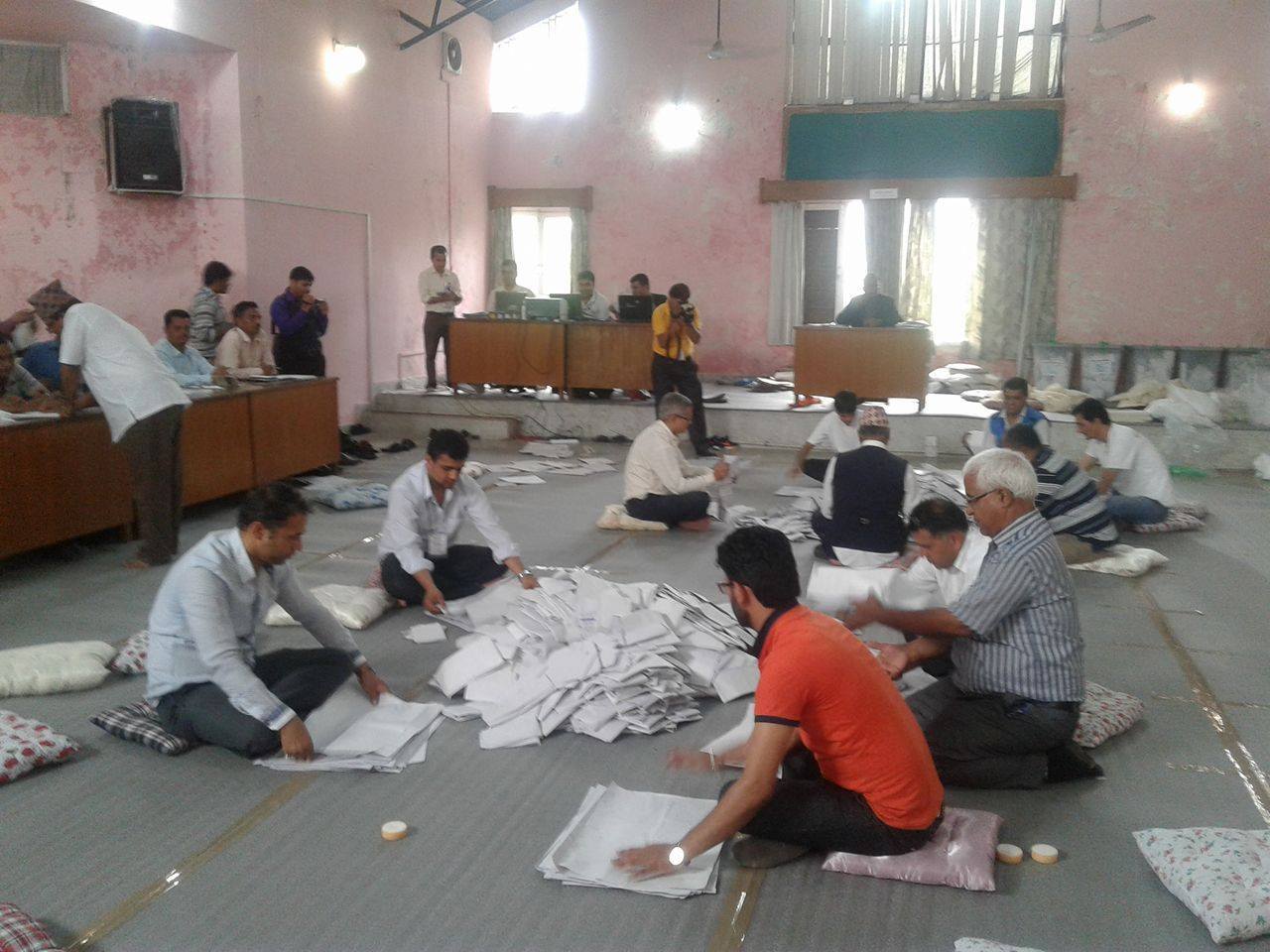 तीन सय मत गणना गर्दा पोखरा महानगरमा एमालेको अग्रता