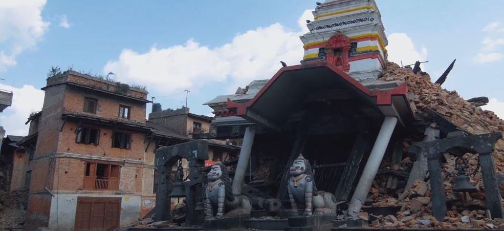 भूकम्पको दृश्य फिल्म 'माइ लभ'को ट्रेलरमा 