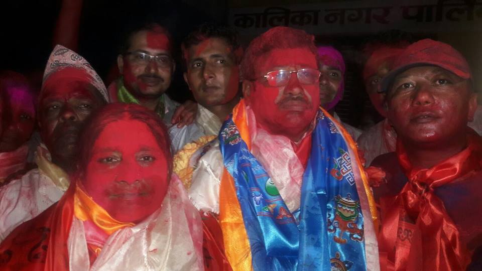 चितवनको कालिकामा एमाले विजयी