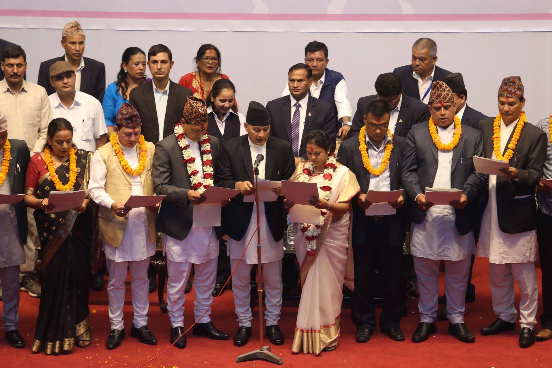 महानगरका मेयर विद्यासुन्दरले लिए सपथ