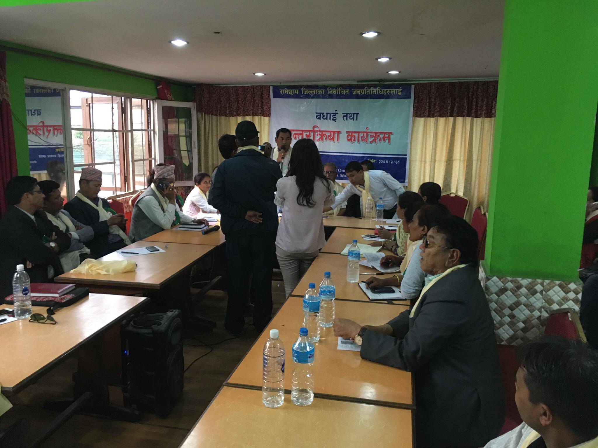 रामेछाप जिल्लाका निर्वाचित प्रतिनिधिको एकै स्वरः जनताले अनुभुति गर्ने गरी काम गर्छौं
