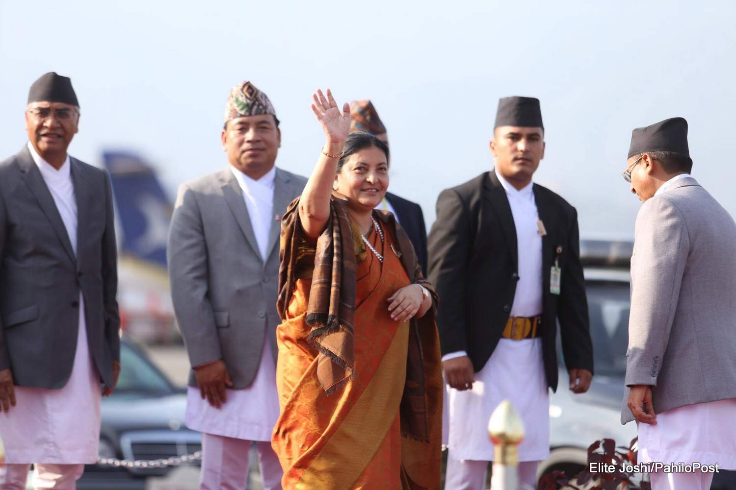 राष्ट्रपति भण्डारी जेनेभातिर, प्रधानमन्त्री देउवाले गरे विदाई