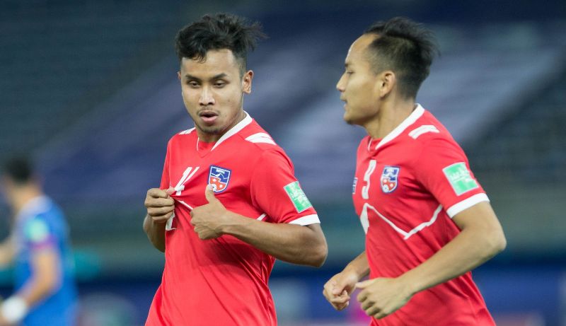 चाइनिज ताइपेइविरुद्ध नेपाललाई अग्रताः पहिलो हाफमा एक गोलले अघि