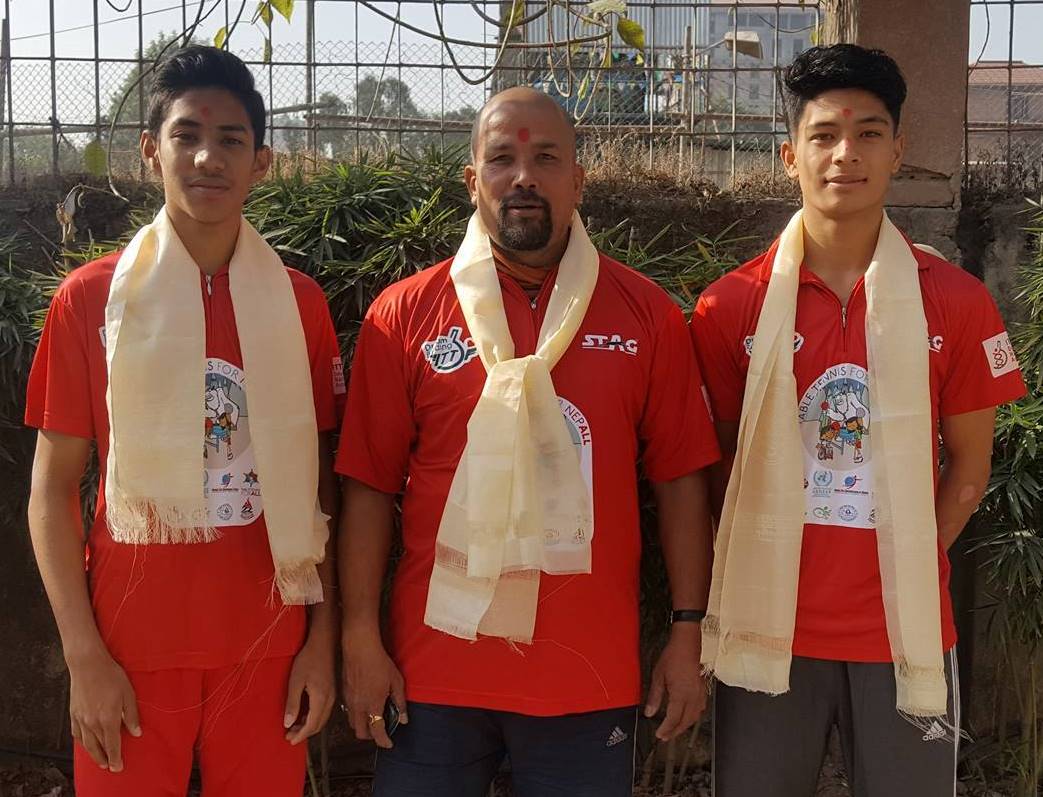 आईटीटीएफ विश्व जुनियर सर्किट टेटेमा दुई नेपाली खेलाडीले प्रतिस्पर्धा गर्ने